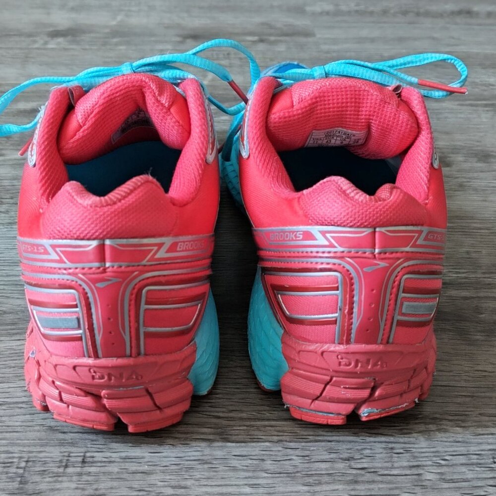 Brooks Adrenaline GTS Running Exercise Shoes - Womens 11 - Picture 4 of 5